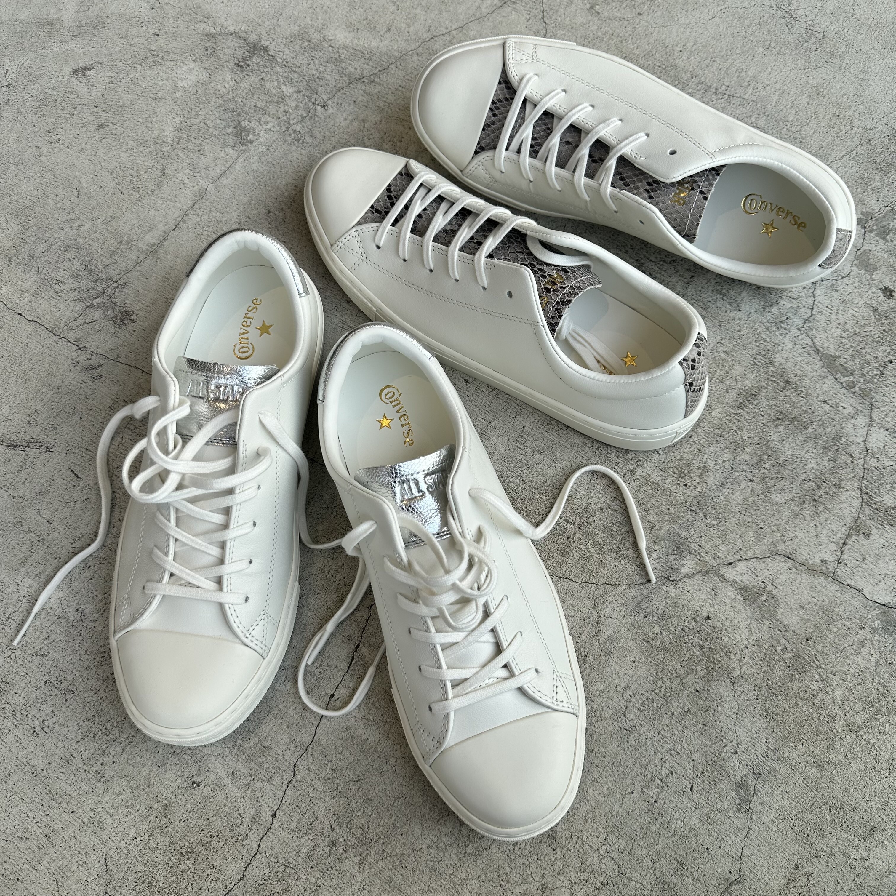 CONVERSE】ドレッシーに使えるレザースニーカー | エースシューズ